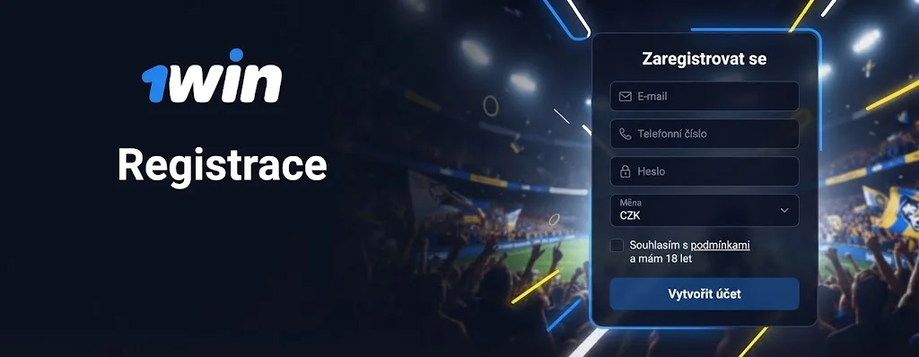 1win registrace nového účtu
