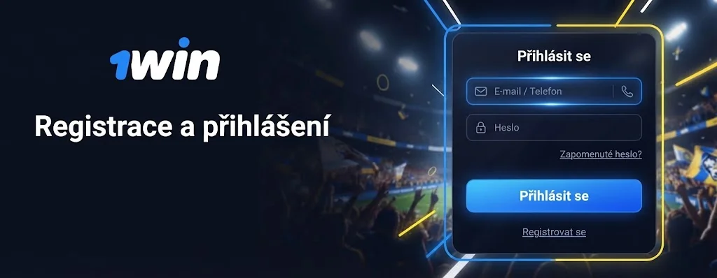 1win přihlášení a registrace účtu
